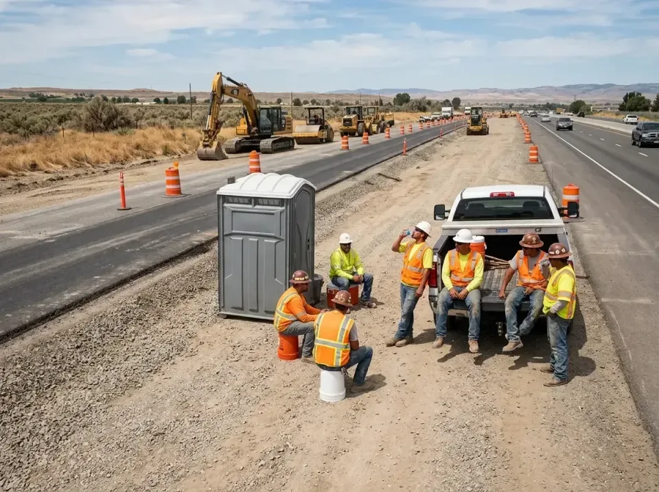 highway-road-construction-crew-007 — frequently asked questions, Porta Potty and Restroom Rentals in San Martin, CA